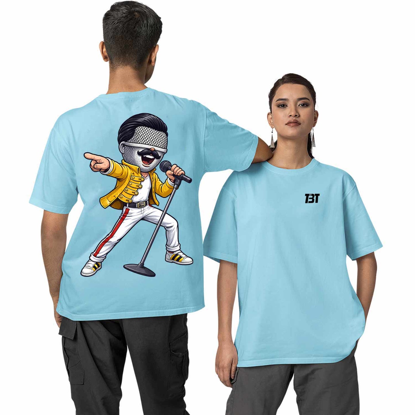 Oversized T shirt - Mic Mercury