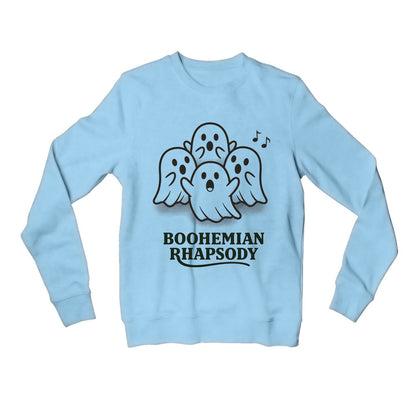 queen boohemian rhapsody sweatshirt upper winterwear music band buy online united states usa the banyan tee tbt men women girls boys unisex baby blue 