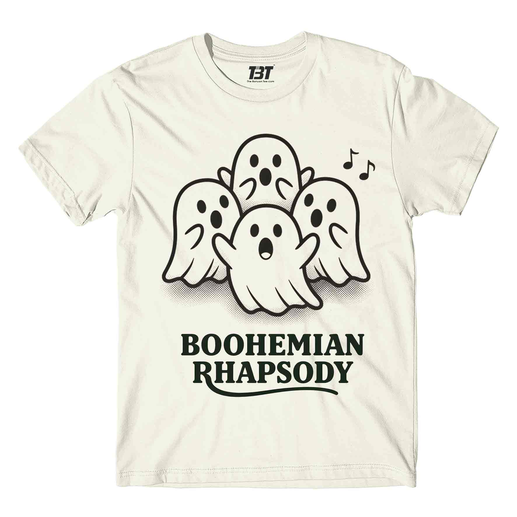 queen boohemian rhapsody t-shirt music band buy online united states usa the banyan tee tbt men women girls boys unisex off white 
