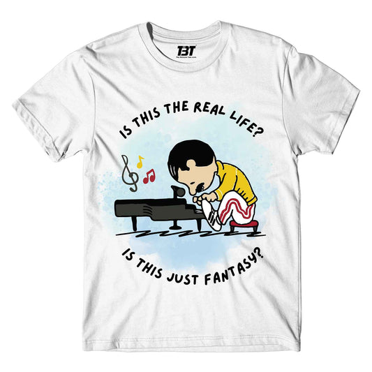 queen bohemian maestro t-shirt music band buy online united states of america usa the banyan tee tbt men women girls boys unisex white