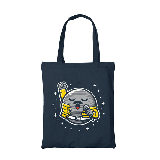 queen mercury live tote bag cotton printed music band buy online united states usa the banyan tee tbt men women girls boys unisex  