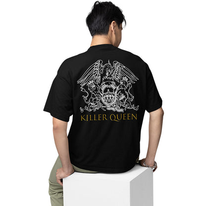 queen oversized t shirt - killer queen music t-shirt black buy online india the banyan tee tbt men women girls boys unisex