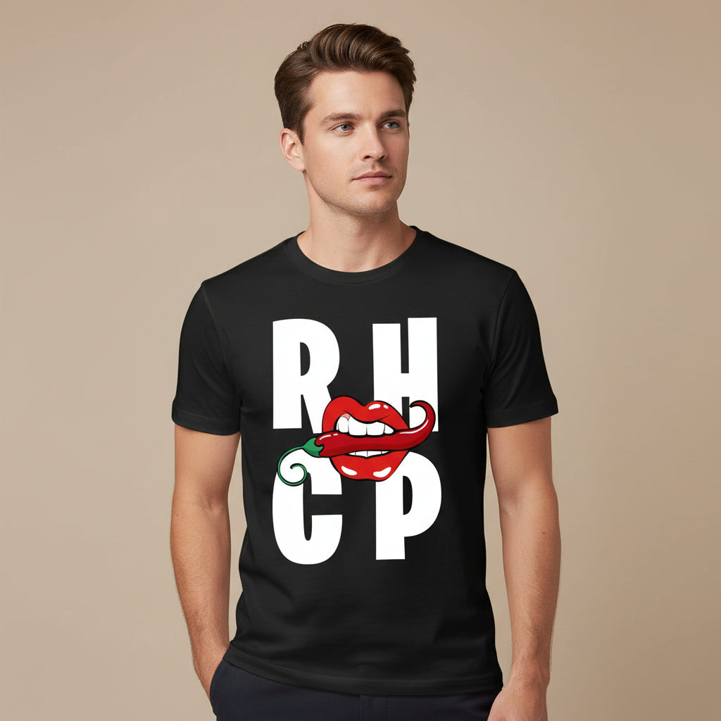 red hot chili peppers rhcp t-shirt music band buy online united states of america usa the banyan tee tbt men women girls boys unisex black