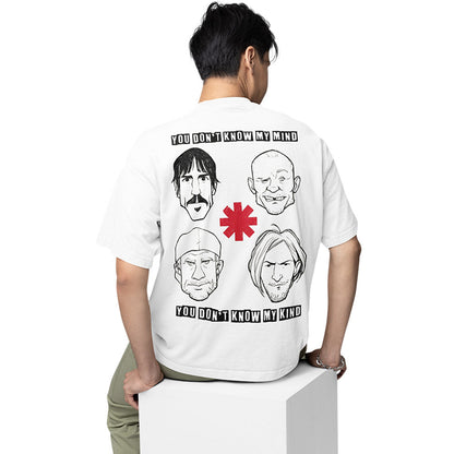 red hot chili peppers oversized t shirt - dark necessities music t-shirt white buy online india the banyan tee tbt men women girls boys unisex
