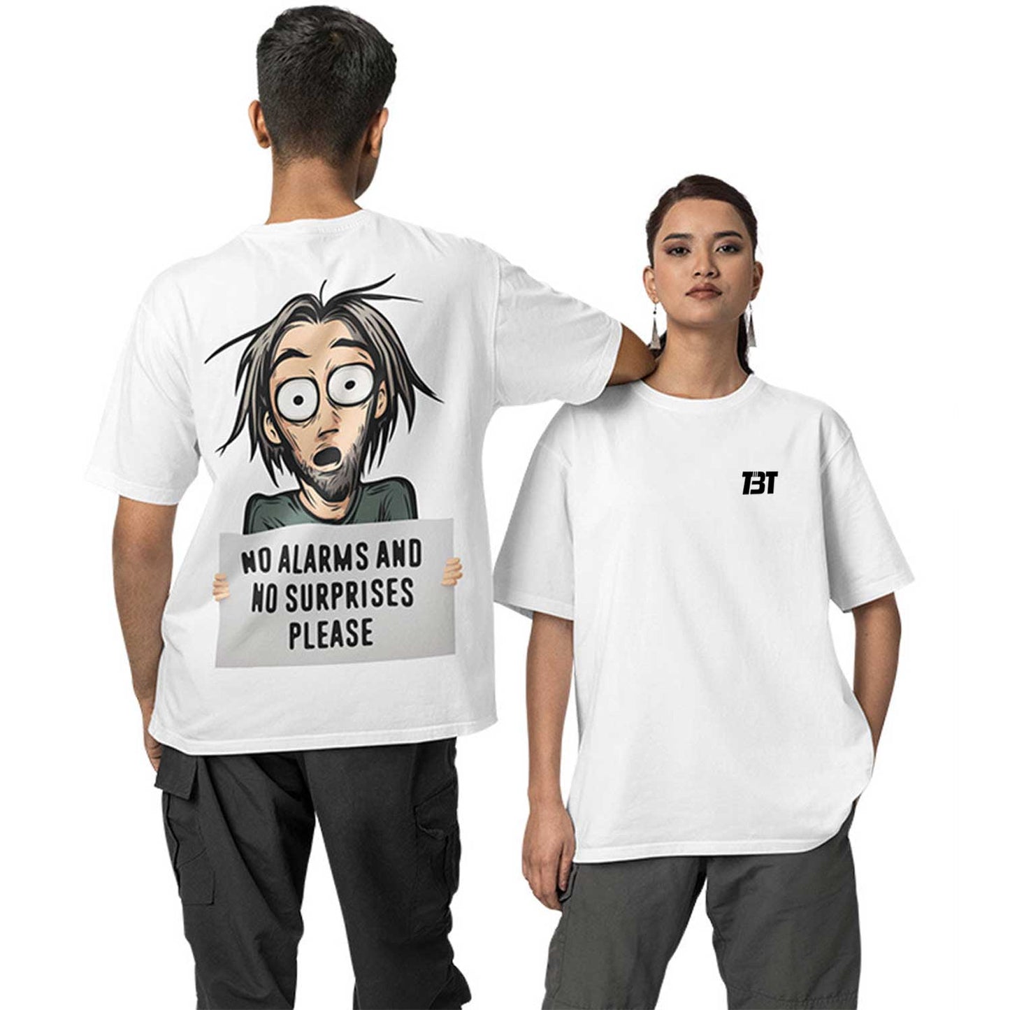 Oversized T shirt - No Surprises