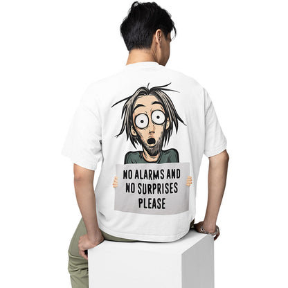 radiohead oversized t shirt - no surprises music t-shirt white buy online india the banyan tee tbt men women girls boys unisex