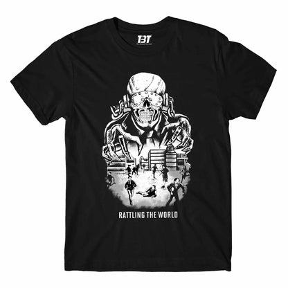 megadeth rattling the world t-shirt music band buy online united states of america usa the banyan tee tbt men women girls boys unisex black