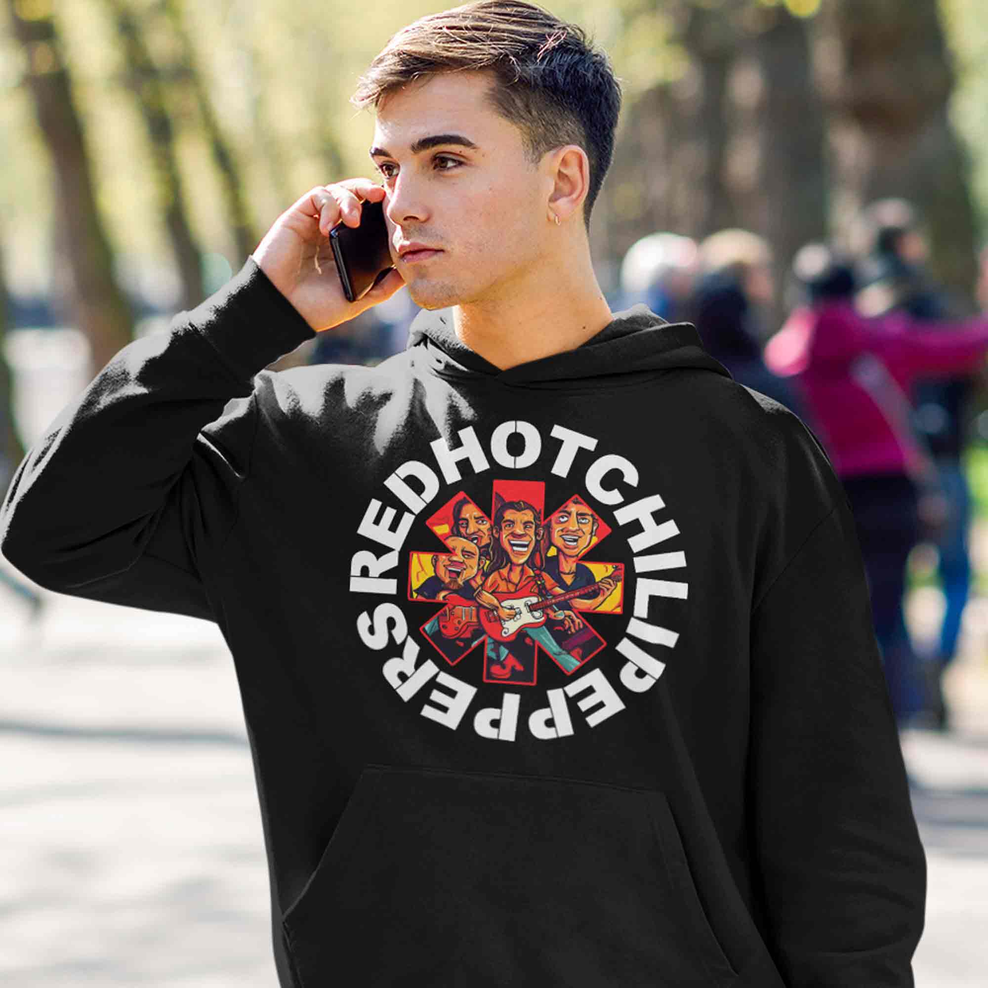 Red hot chili peppers hoodie outlet