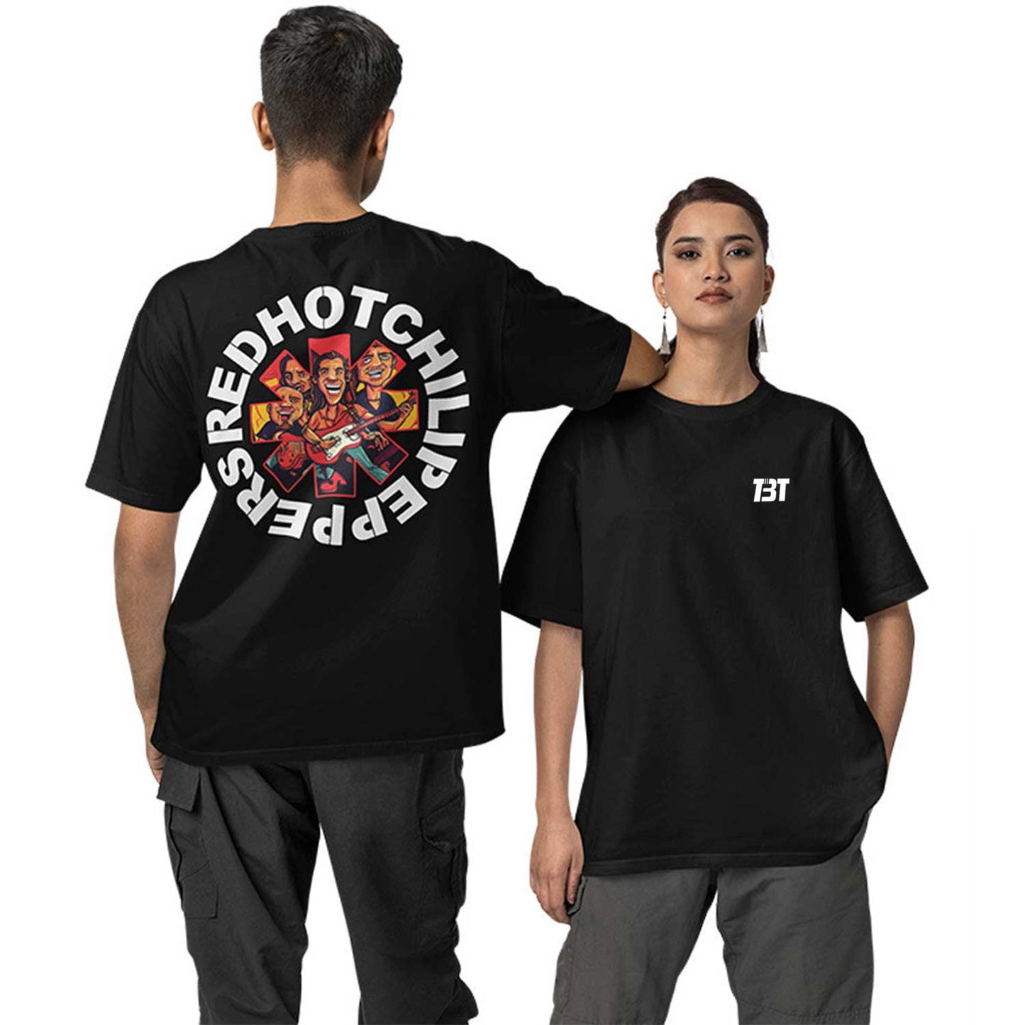 Oversized T shirt - RHCP Fan Art