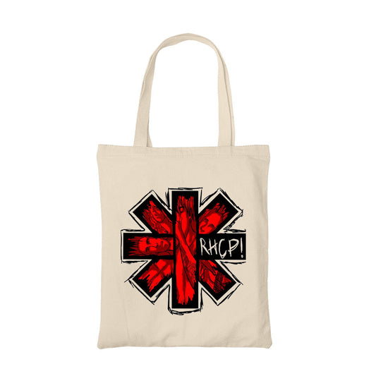 red hot chili peppers red hot art tote bag hand printed cotton women men unisex