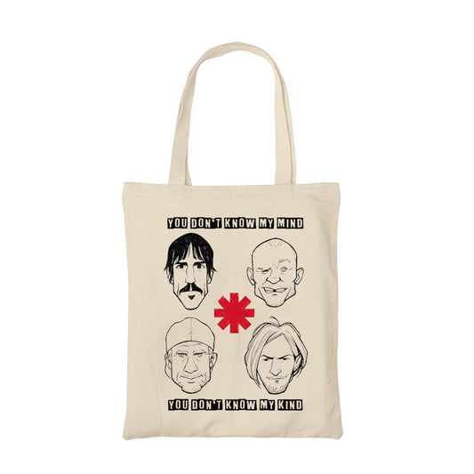 red hot chili peppers dark necessities tote bag hand printed cotton women men unisex