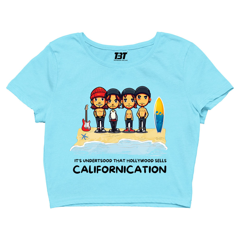 Crop Top - Hollywood Sells Californication