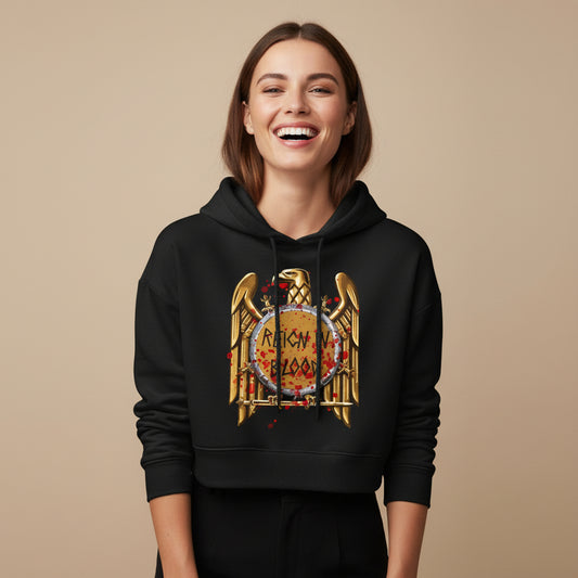 Crop Hoodie - Reign In Blood