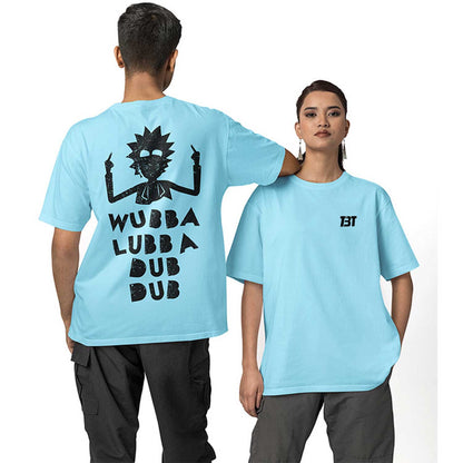 Oversized T shirt - Wubba Lubba Dub Dub