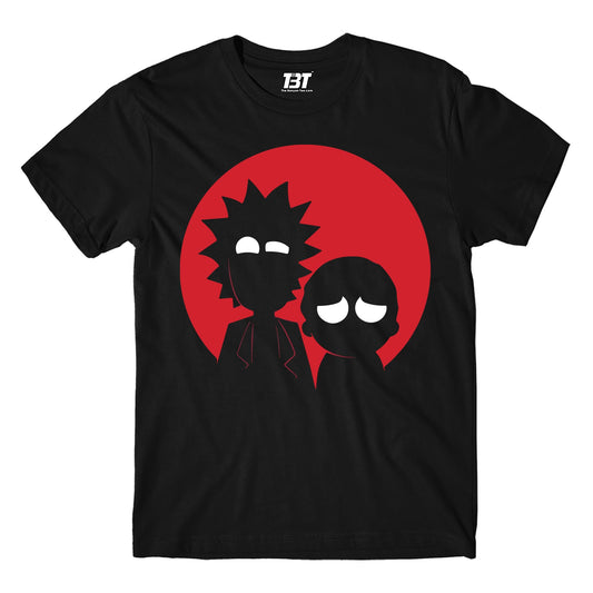 rick and morty silhouette t-shirt buy online united states usa the banyan tee tbt men women girls boys unisex black rick and morty online summer beth mr meeseeks jerry quote vector art clothing accessories merchandise
