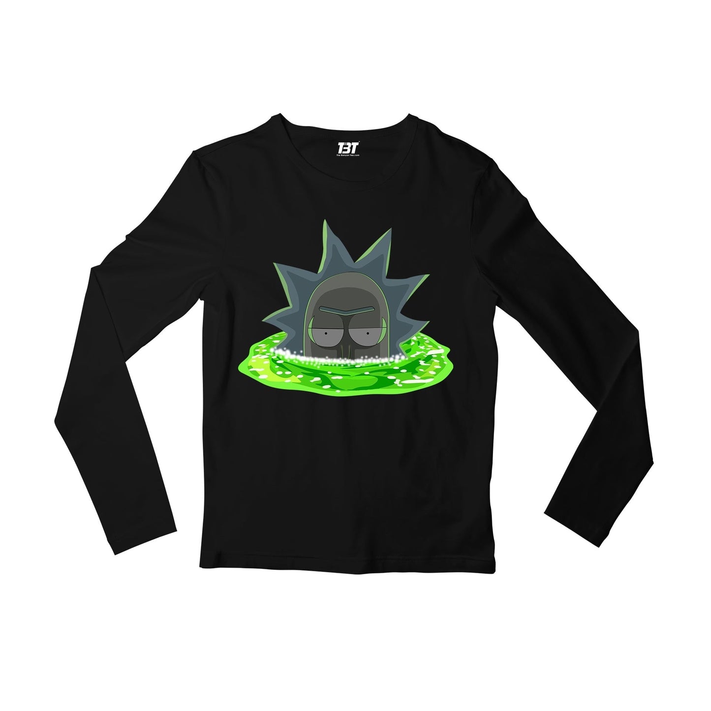 rick and morty teleportation full sleeves long sleeves buy online india the banyan tee tbt men women girls boys unisex black rick and morty online summer beth mr meeseeks jerry quote vector art clothing accessories merchandise