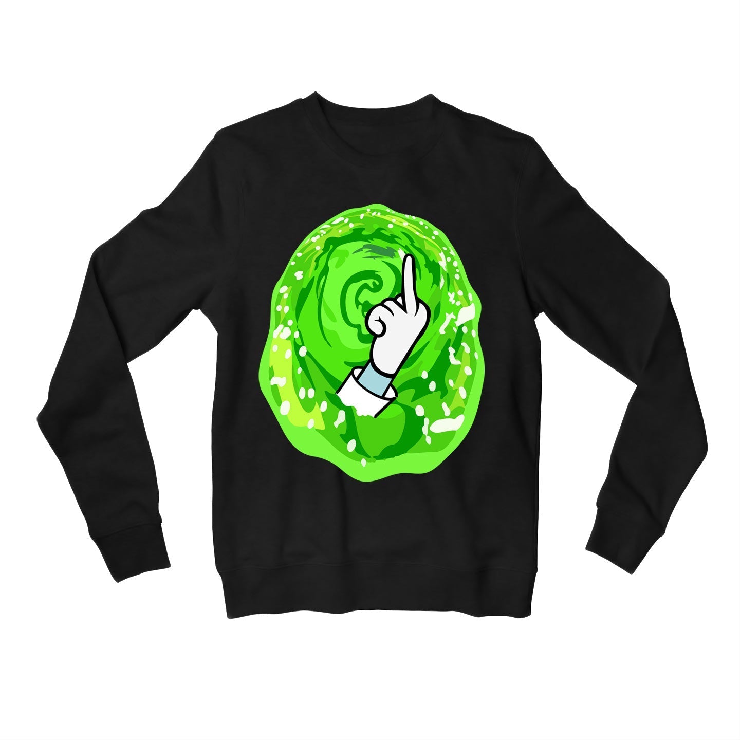 rick and morty intergalactic screw sweatshirt upper winterwear buy online united states usa the banyan tee tbt men women girls boys unisex black rick and morty online summer beth mr meeseeks jerry quote vector art clothing accessories merchandise