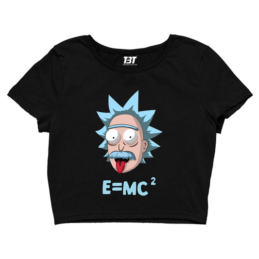 rick and morty genius crop top buy online united states of america usa the banyan tee tbt men women girls boys unisex black rick and morty online summer beth mr meeseeks jerry quote vector art clothing accessories merchandise