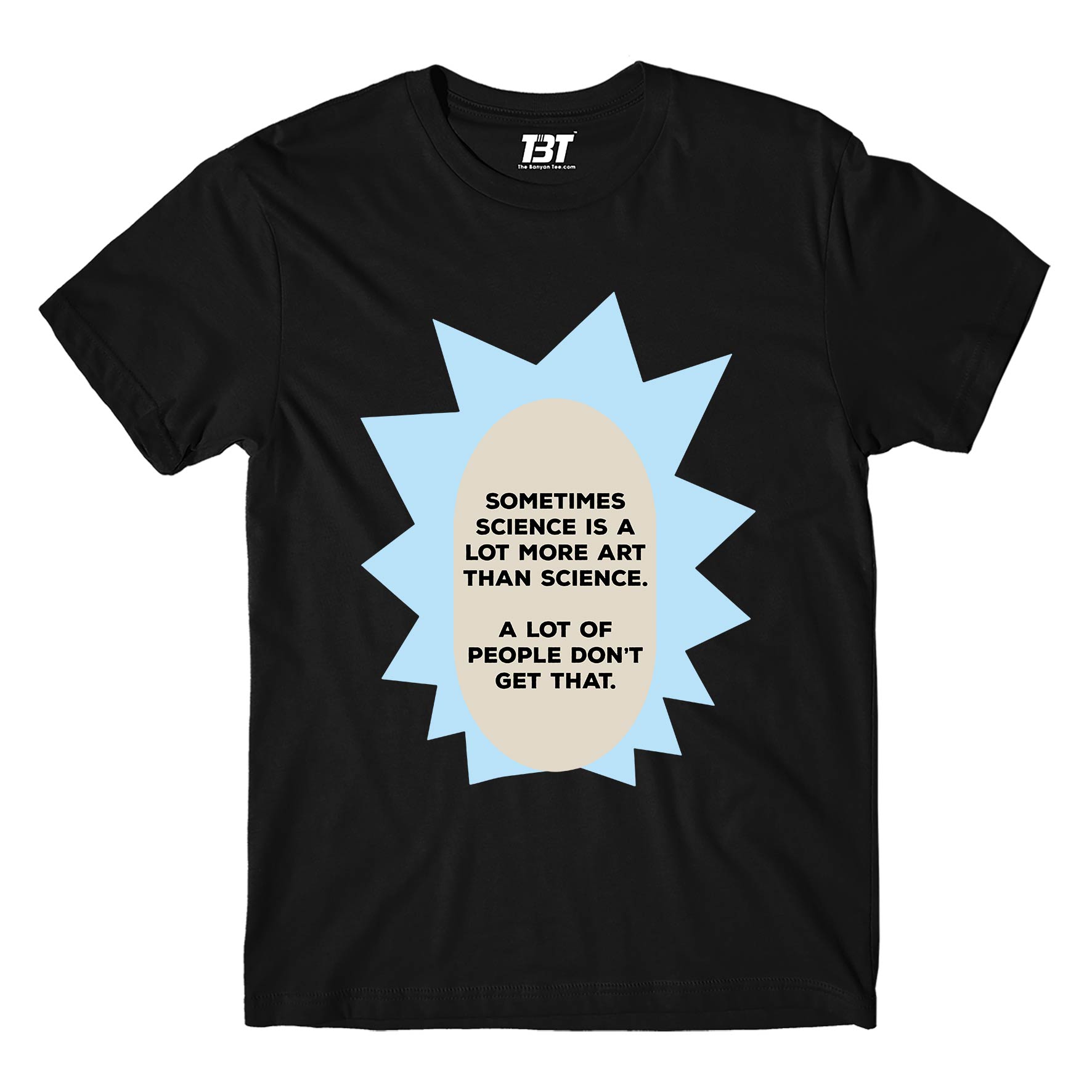 rick and morty science t-shirt buy online united states of america usa the banyan tee tbt men women girls boys unisex black rick and morty online summer beth mr meeseeks jerry quote vector art clothing accessories merchandise