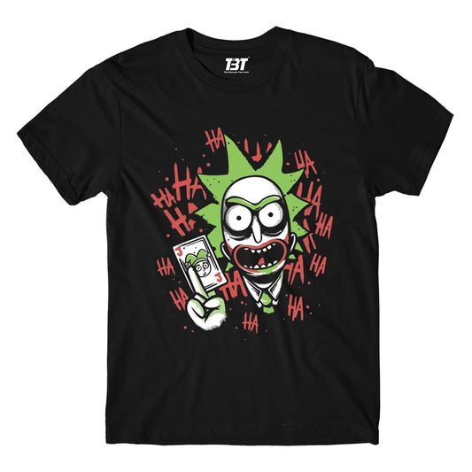 rick and morty joker t-shirt buy online united states usa the banyan tee tbt men women girls boys unisex black rick and morty online summer beth mr meeseeks jerry quote vector art clothing accessories merchandise