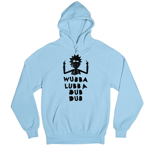 rick and morty wubba lubba dub dub hoodie hooded sweatshirt winterwear buy online united states usa the banyan tee tbt men women girls boys unisex gray rick and morty online summer beth mr meeseeks jerry quote vector art clothing accessories merchandise