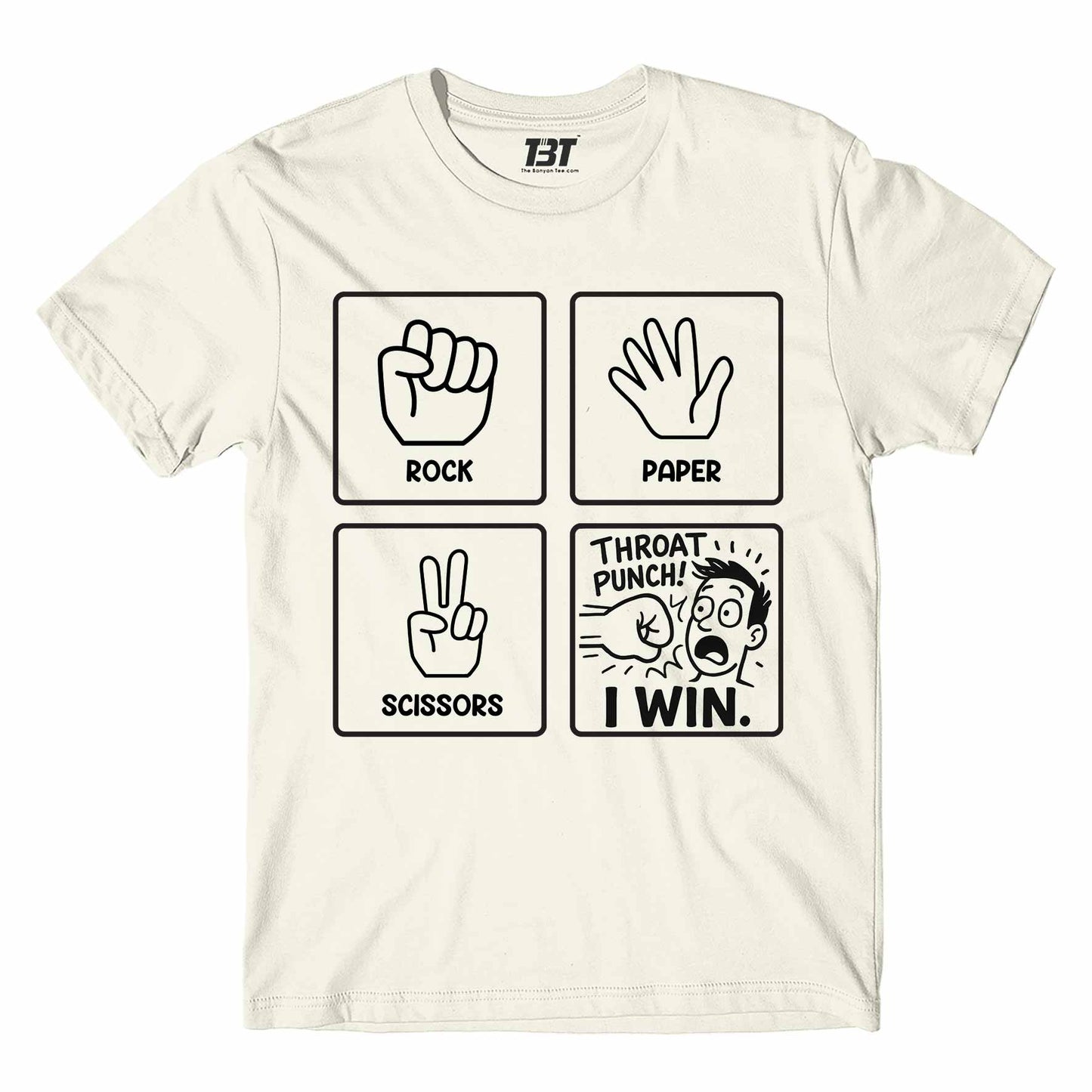 T shirt - Rock Paper Scissors