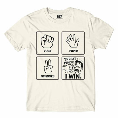 T shirt - Rock Paper Scissors