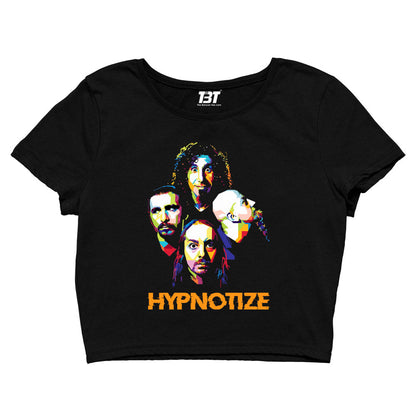 system of a down hypnotize crop top music band buy online united states of america usa the banyan tee tbt men women girls boys unisex black