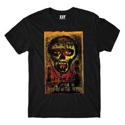 slayer seasons in the abyss t-shirt music band buy online united states of america usa the banyan tee tbt men women girls boys unisex black