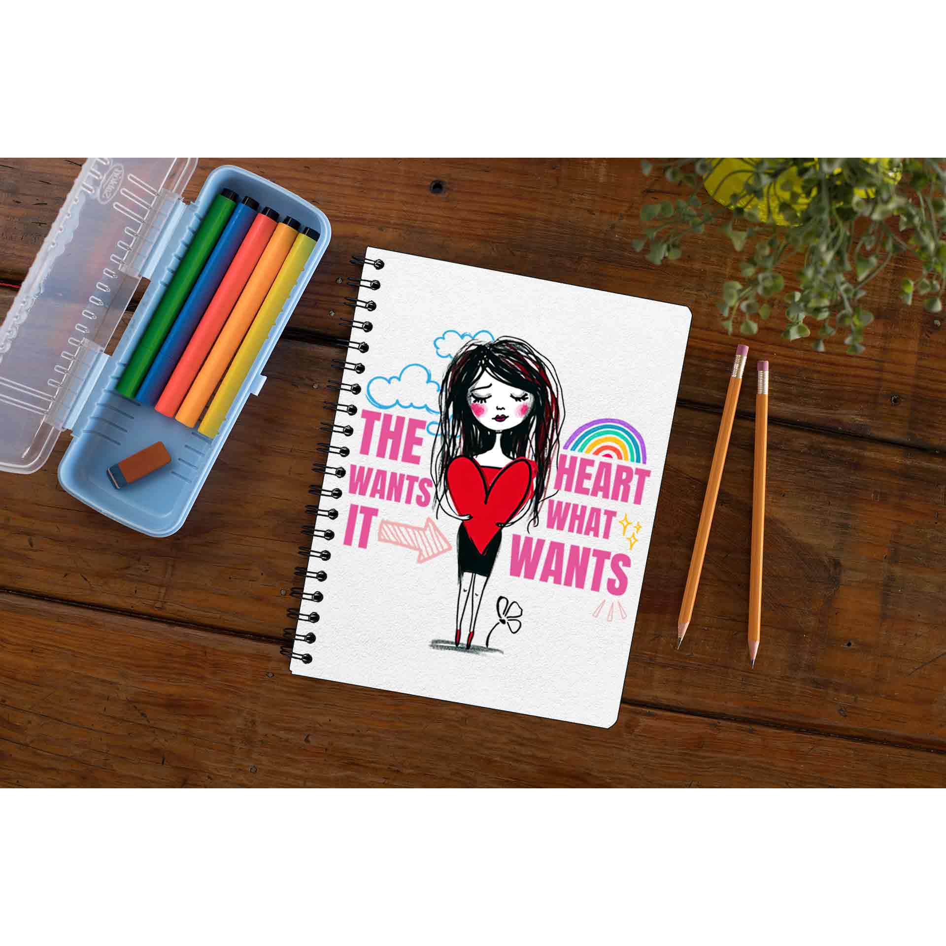 selena gomez the heart wants what it wants notebook notepad diary buy online united states of america usa the banyan tee tbt unruled