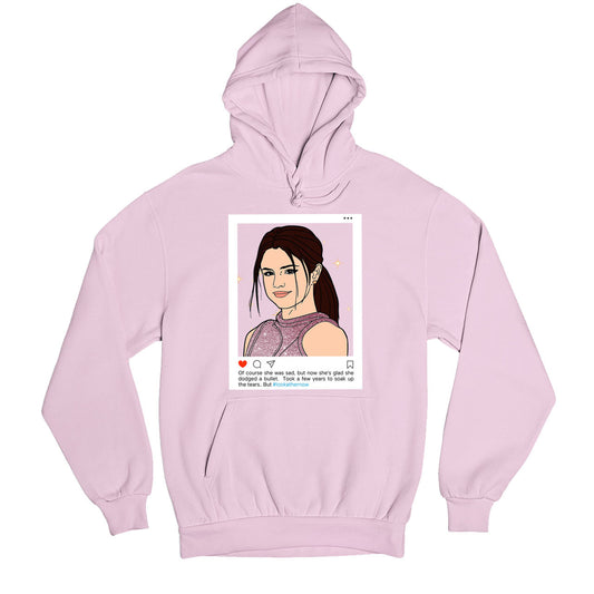 selena gomez look at her now  hoodie hooded sweatshirt winterwear music band buy online united states usa the banyan tee tbt men women girls boys unisex gray