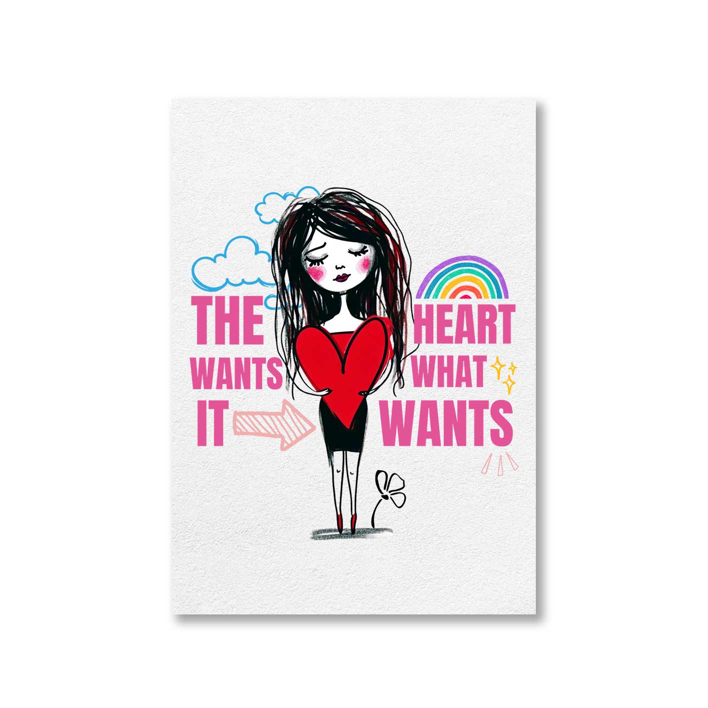 selena gomez the heart wants what it wants poster wall art buy online united states of america usa the banyan tee tbt a4