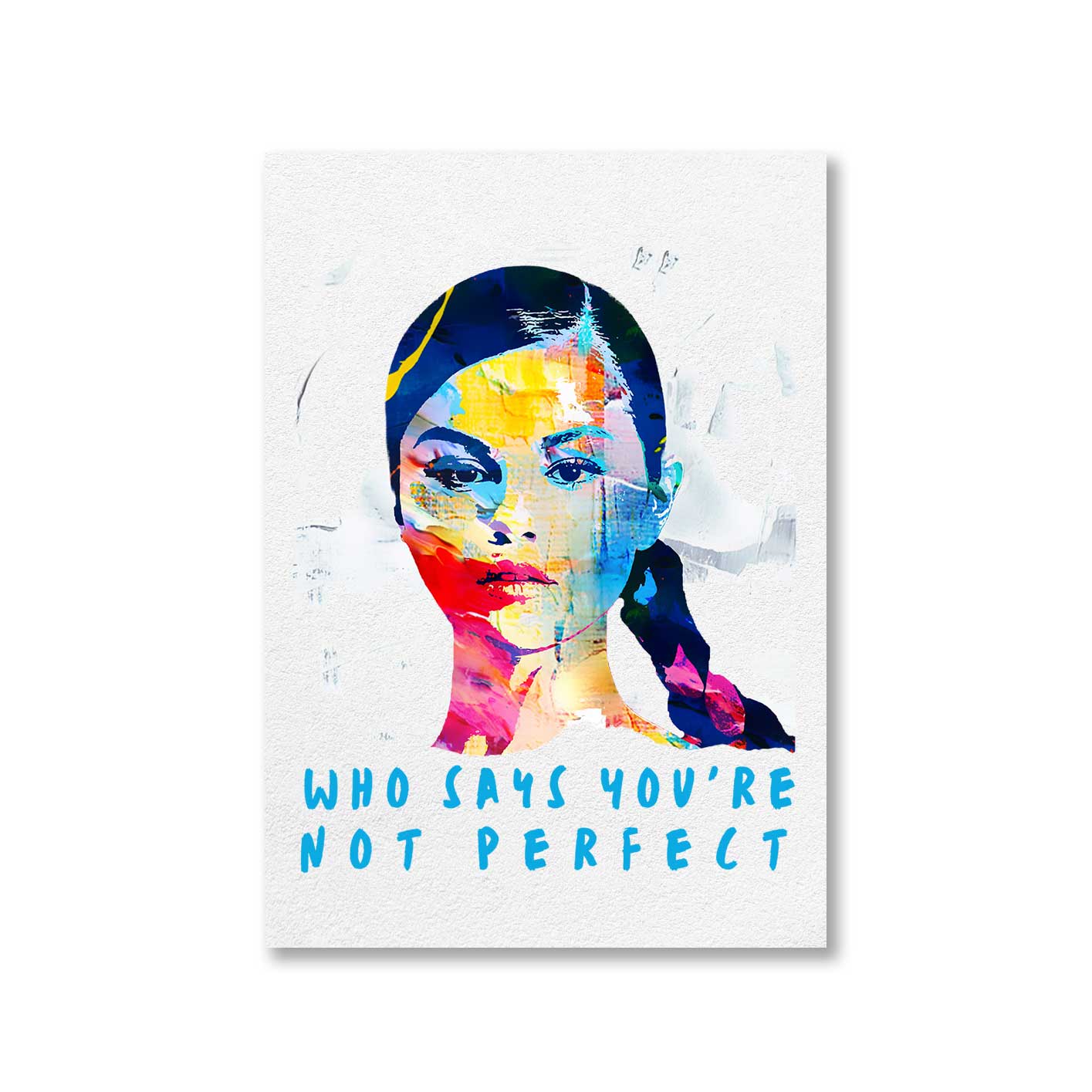 selena gomez who says you're not perfect poster wall art buy online united states of america usa the banyan tee tbt a4