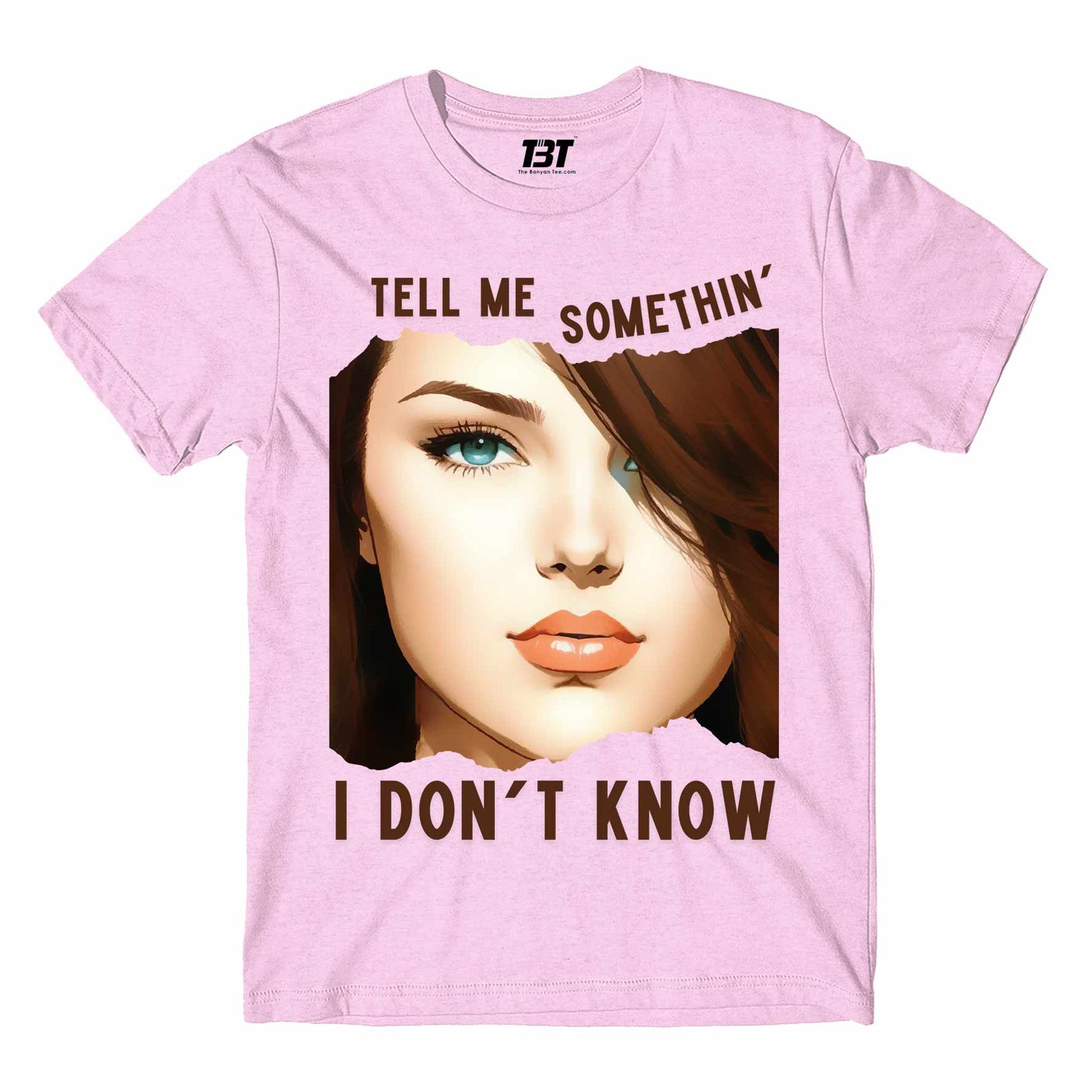 selena tell me something i don't know t-shirt music band buy online usa united states the banyan tee tbt men women girls boys unisex white