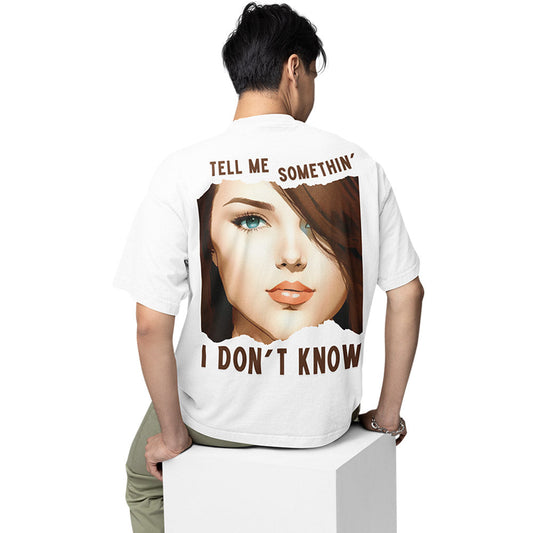 selena gomez oversized t shirt - tell me something i don't know music t-shirt white buy online india the banyan tee tbt men women girls boys unisex