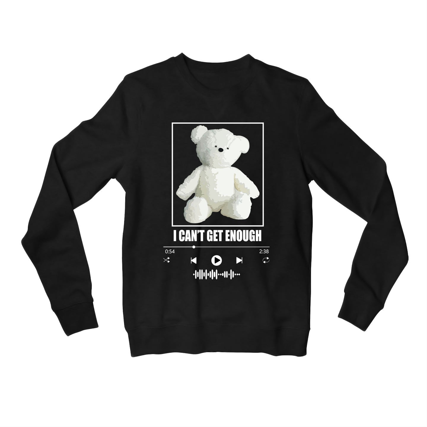 selena gomez i can't get enough sweatshirt upper winterwear music band buy online united states usa the banyan tee tbt men women girls boys unisex black