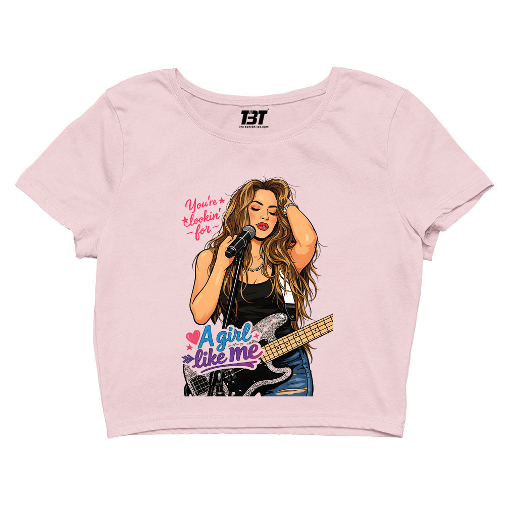 shakira girl like me crop top music band buy online united states usa the banyan tee tbt men women girls boys unisex s 