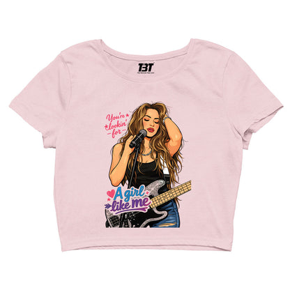 shakira girl like me crop top music band buy online united states usa the banyan tee tbt men women girls boys unisex s 