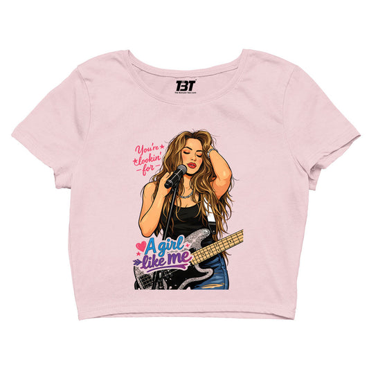shakira girl like me crop top music band buy online united states usa the banyan tee tbt men women girls boys unisex s 