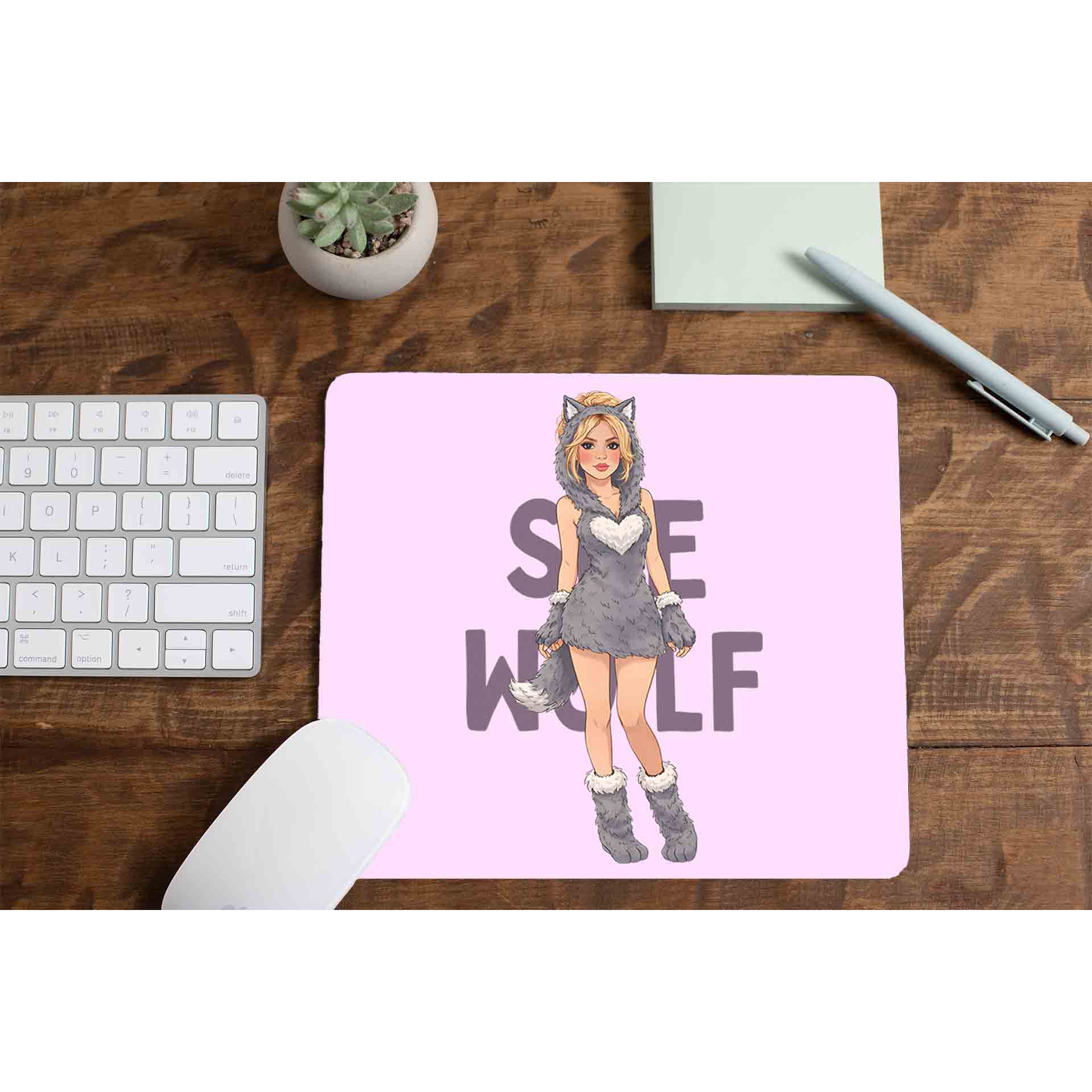 shakira she wolf mousepad logitech large anime music band buy online united states usa the banyan tee tbt men women girls boys unisex  
