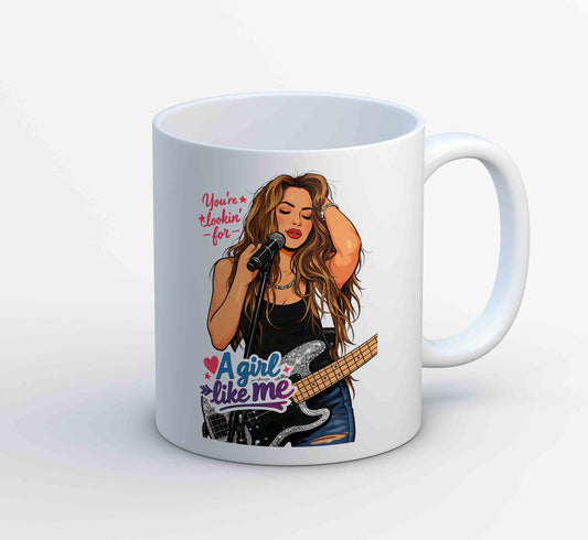 shakira girl like me mug coffee ceramic music band buy online united states usa the banyan tee tbt men women girls boys unisex  