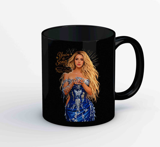 shakira you're a song mug coffee ceramic music band buy online united states usa the banyan tee tbt men women girls boys unisex  