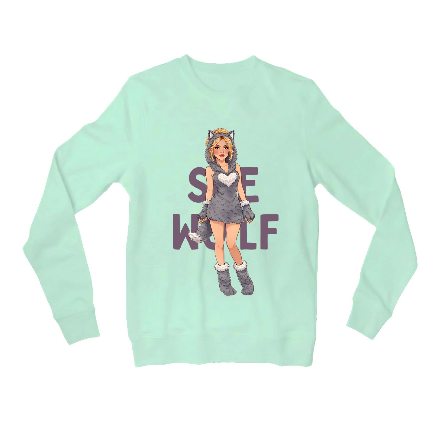 shakira she wolf hoodie hooded sweatshirt winterwear music band buy online united states usa the banyan tee tbt men women girls boys unisex mint 