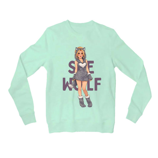 shakira she wolf hoodie hooded sweatshirt winterwear music band buy online united states usa the banyan tee tbt men women girls boys unisex mint 