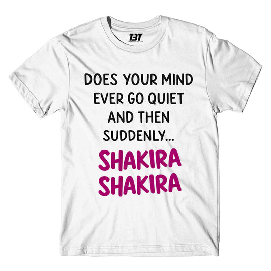 shakira does your mind t-shirt music band buy online united states usa the banyan tee tbt men women girls boys unisex white 