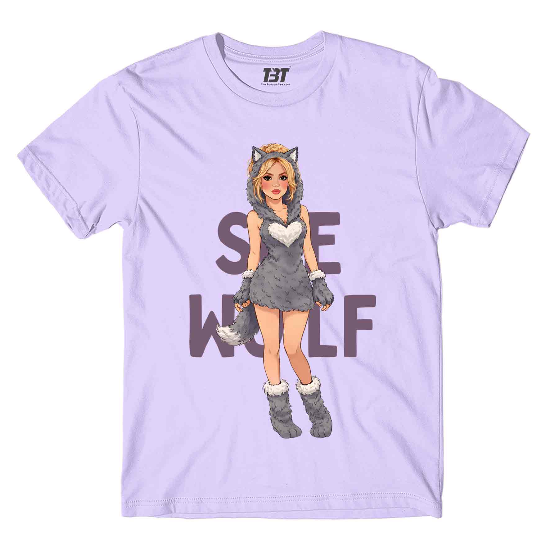 shakira she wolf t-shirt music band buy online united states usa the banyan tee tbt men women girls boys unisex lavender 