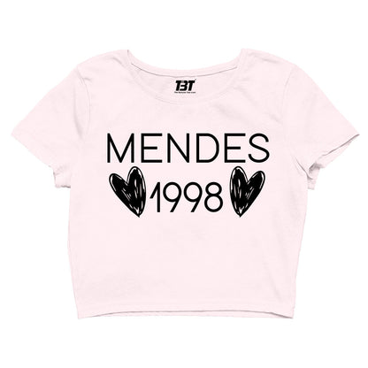 shawn mendes mendes 1998 crop top music band buy online united states of america usa the banyan tee tbt men women girls boys unisex sky blue