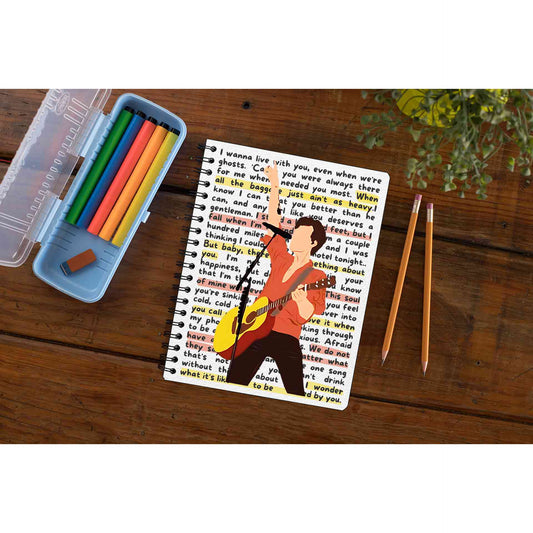 shawn mendes mendes in melodies notebook notepad diary buy online united states of america usa the banyan tee tbt unruled 