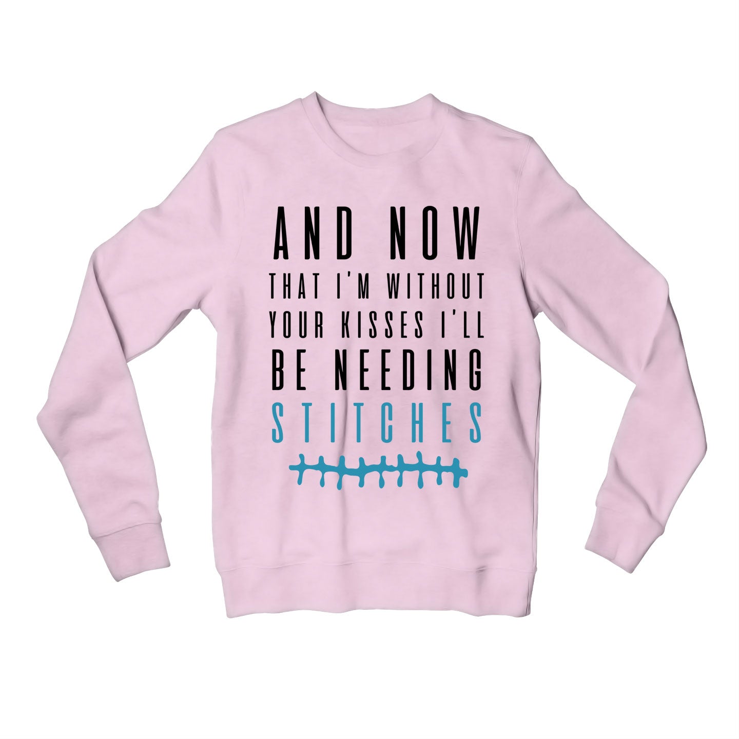 shawn mendes stitches sweatshirt upper winterwear music band buy online united states of america usa the banyan tee tbt men women girls boys unisex baby pink