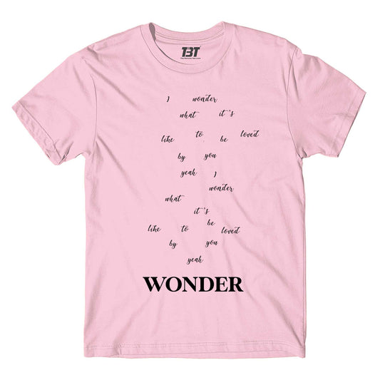 shawn mendes wonder t-shirt music band buy online usa united states the banyan tee tbt men women girls boys unisex white